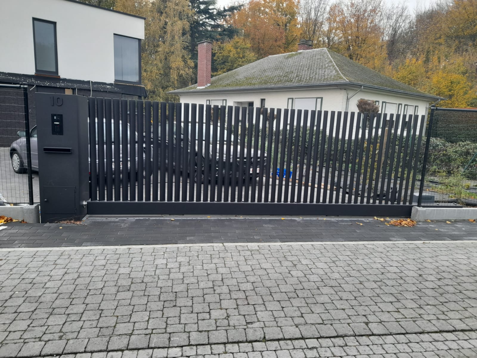 Moderne metalen poorten